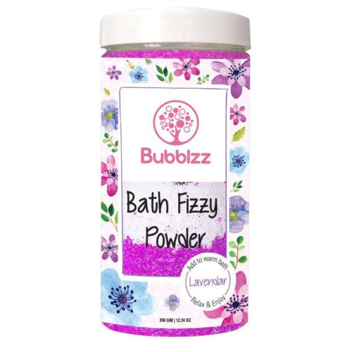 Bubblzz Lavender Bath Fizzy Powder 350gm