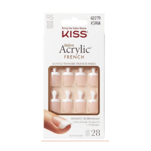 Kiss Acrylic French Nails 62279 KSA04C