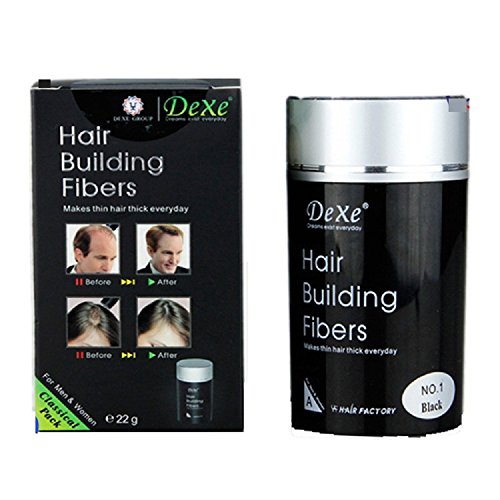 Dexe Hair Building Fibers 01 Black