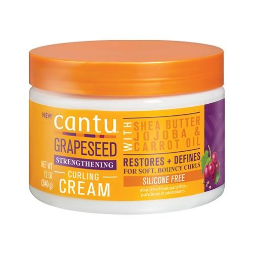 Cantu Grapeseed Strengthening Curling Cream 340ml