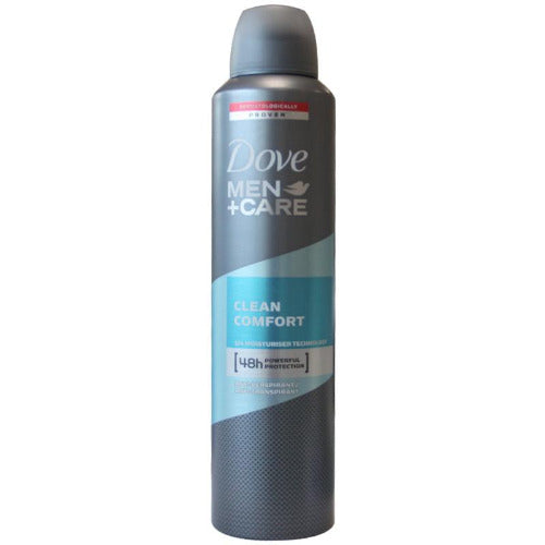 Dove Men Clean Comfort Spray 250ml