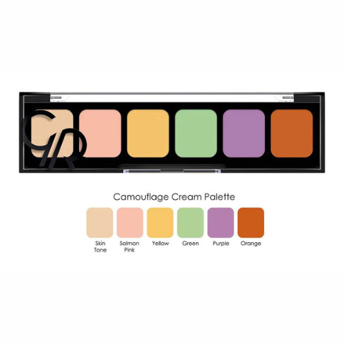 لوحة ألوان خافي العيوب وتصحيح التمويه من جي آر