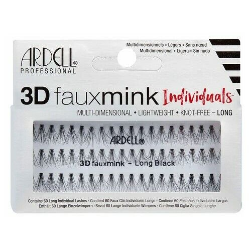 Ardell 3D Faux Mink Eyelashes Individuals Long