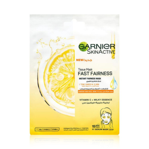 Garnier Fast Fairness Vitamin C Tissue Mask 28ml