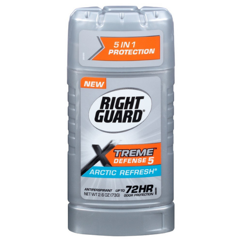 Right Guard Xtreme Defense 5 Arctic Stick 73G