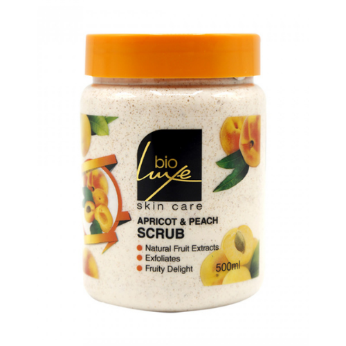 Bioluxe Apricot&Peach Scrub 500ml