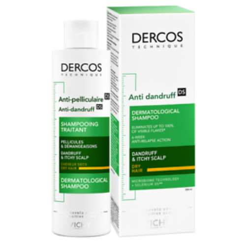 VICHY DERCOS ANTI DANDRUFF SHAMPOO DRY 200ML