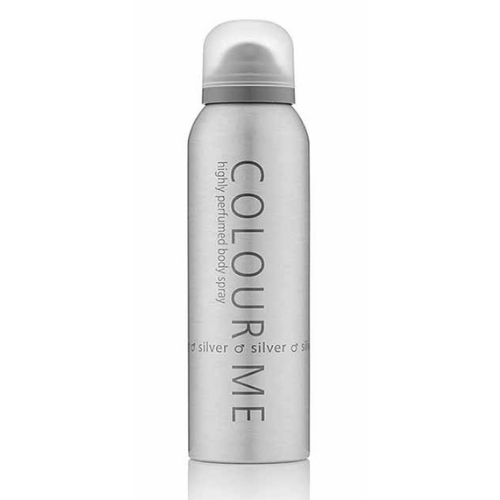 Colour Me Men Silver Spray 150ml