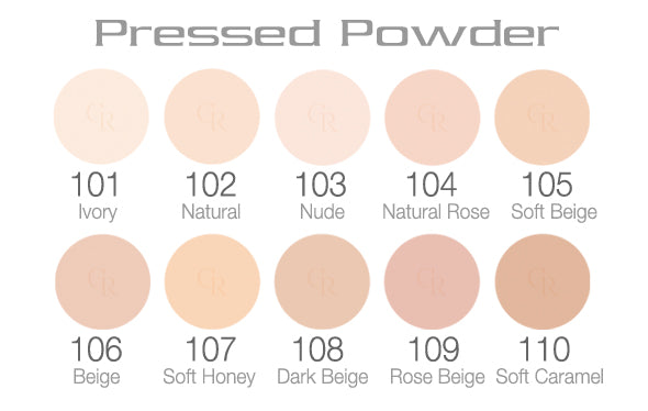 Golden Rose Pressed Powder